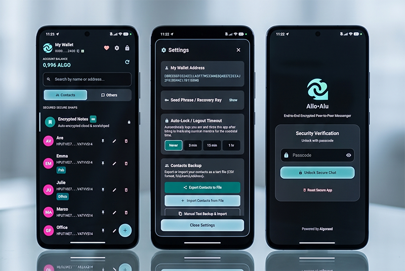 Allo•Alu Sovereign Mobile Interface